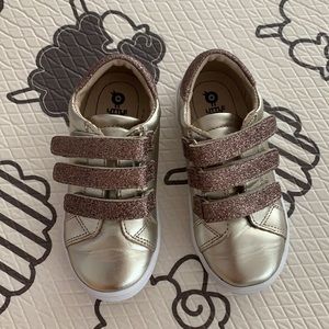Old Soles Gold Metallic Toddler Girl Shoes, 10